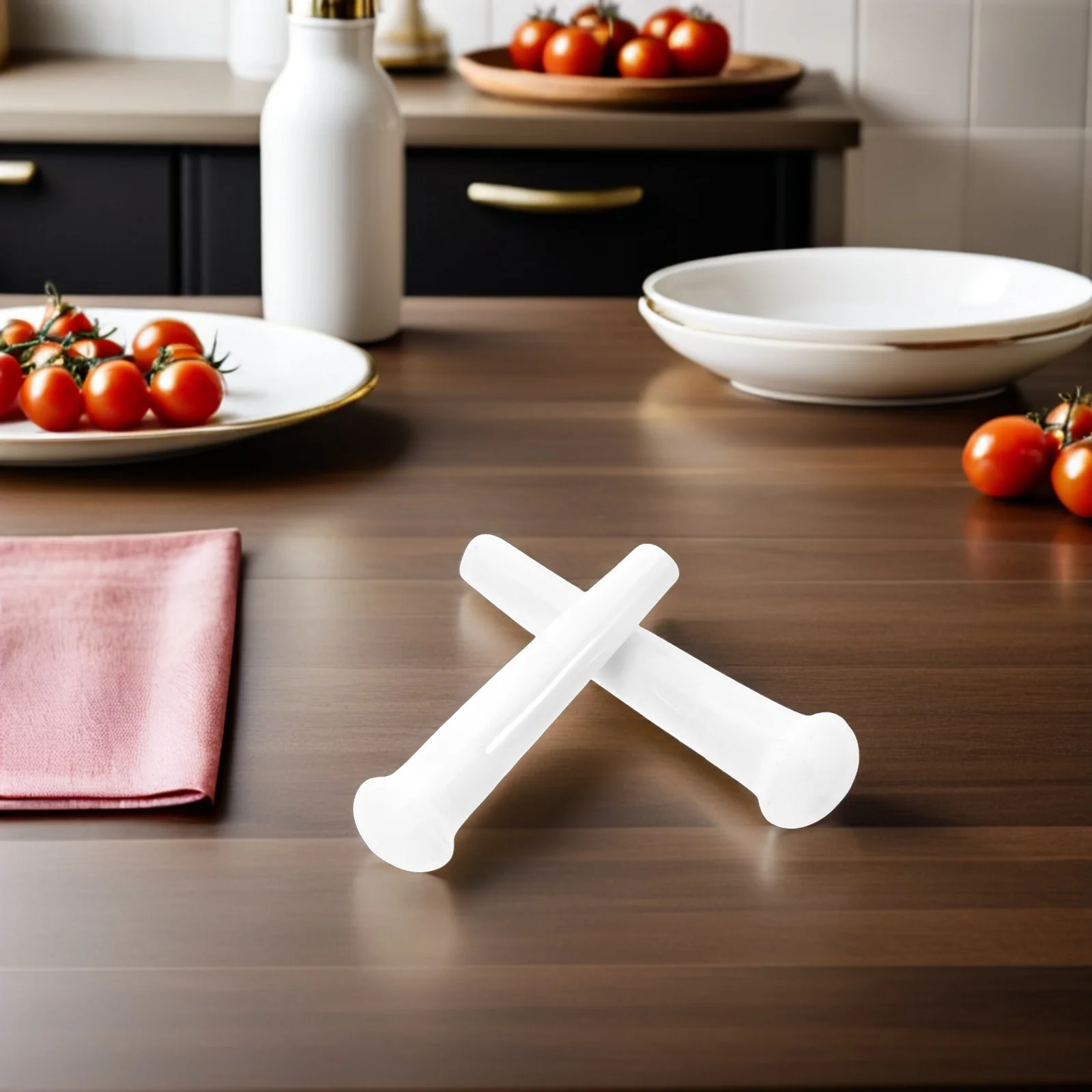 

4Pcs Ceramic Grinding Tool Porcelain Rods 6 5 4 3 Inch Manual Kitchen Garlic Masher Replacement Pestle Food Spice Grinder