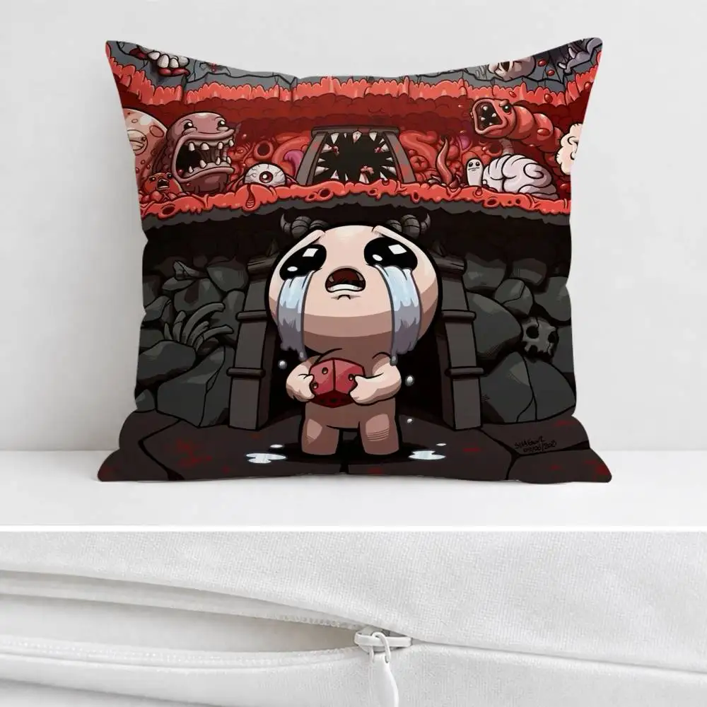 The B-Binding of I-Isaac  Double-sided Printed Square Decorative Cushion Cover for Sofa Living Room Home Decor