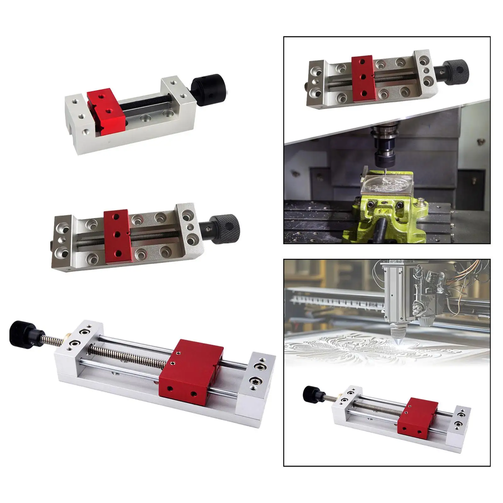 Bench Vice for Engraving Machine Practical Sculpture Craft Fastening Plates Fixture Multipurpose Portable Mini Drill Press Vice