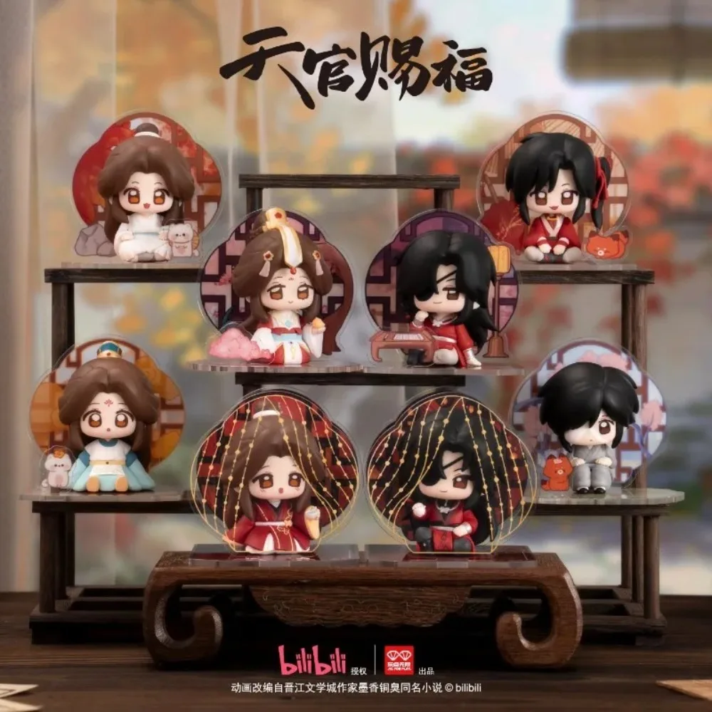 Offizielle Heaven Official's Blessing Anime Blind Box Niedliche Sammelfigur Desktop-Dekoration Ornament Geschenk für Fans