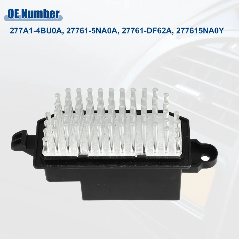 BB Blower Motor Resistor Regulator For Nissan Qashqai J11 2014-2020 27761-00A26 277A1-4BU0ACar Blower Heater Resistor Parts