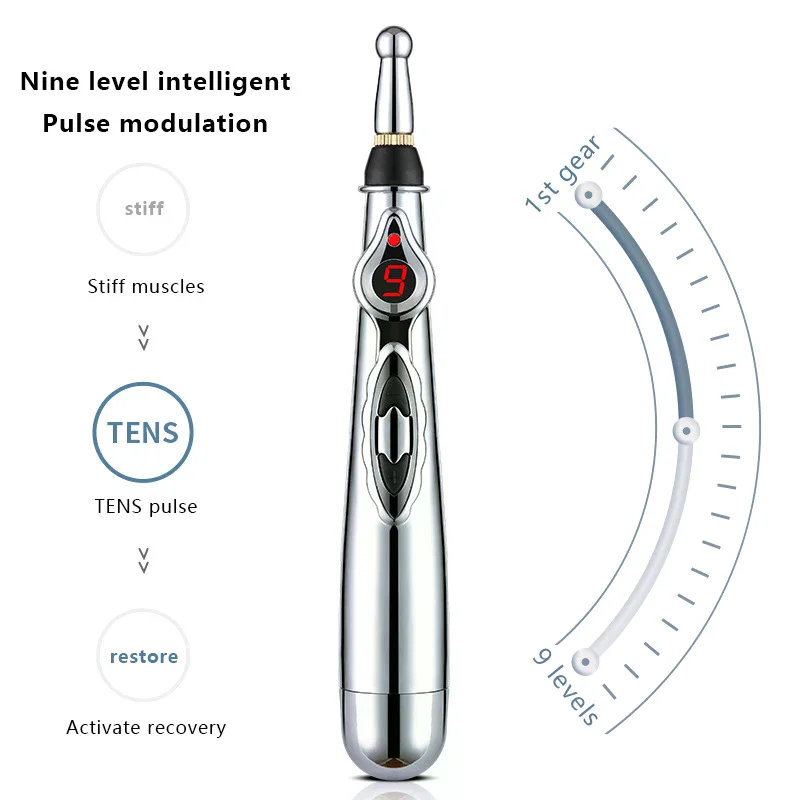 Electronic Acupuncture Pen Acupuncture Point Pen Meridian Energy Circulation Massage Pen Physiotherapy