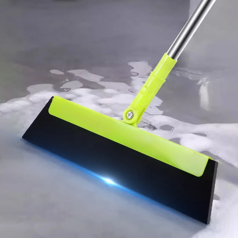 Escoba mágica multifuncional para el hogar, barredora para ventana de baño, escoba para raspar el pelo, limpiaparabrisas para el suelo, herramientas raspadoras para el suelo
