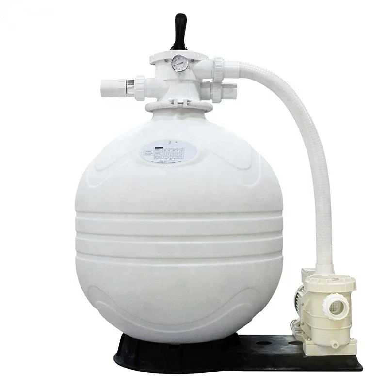 Filter manufacturing swim pool equipment 650mm silica Polyethylene pool pump filter combo