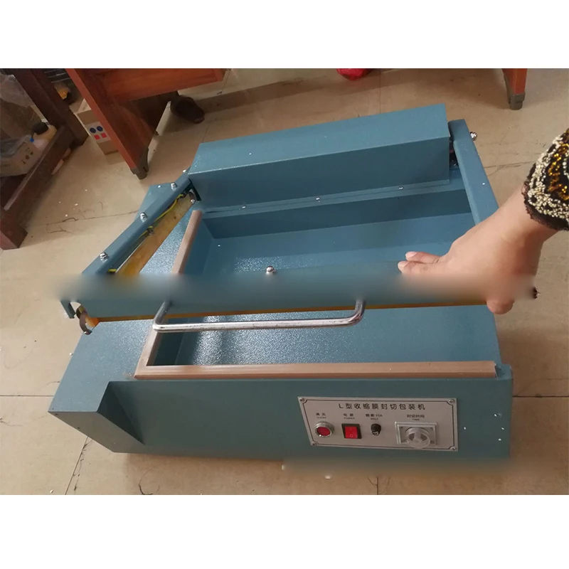 L-shaped sealing and cutting, shrink film sealing and cutting, sealing and cutting, 220V shrink film sealing