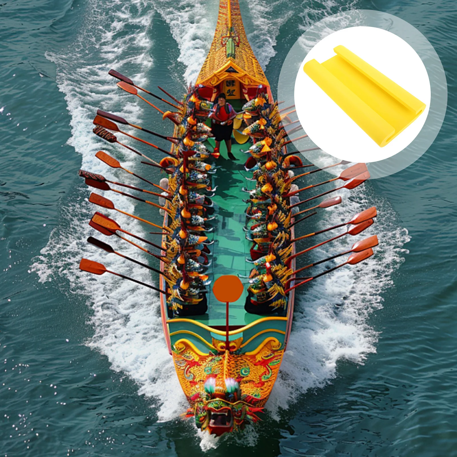 

Dragon Boat Seat Pad Eva Solid Color Portable Boat Seat Cushion Kayak Cushion Inflatable Mat for Outdoor Water Sports and Racing