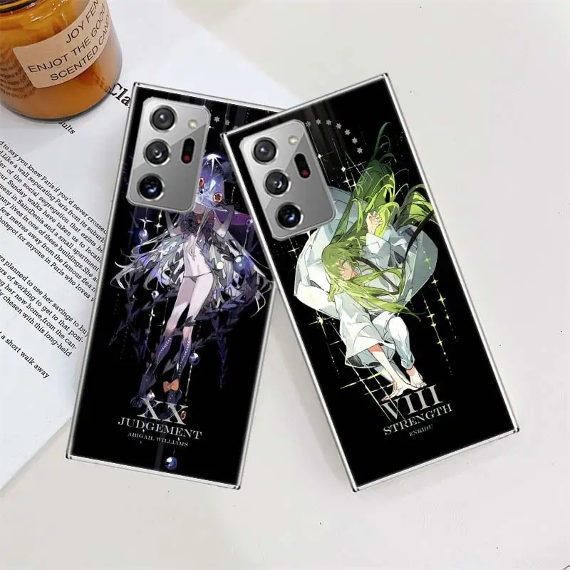 Fate Grand Order FGO Tarot Card Phone Case For Samsung A14 A24 A34 A54 Galaxy A71 A51 A41 A31 A21S A21 A70S A50S A40 A20S A20E A