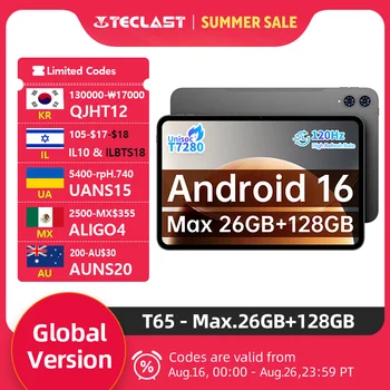 טאבלט ענק Teclast T65 מסך 13.4 אינץ 2K 120Hz