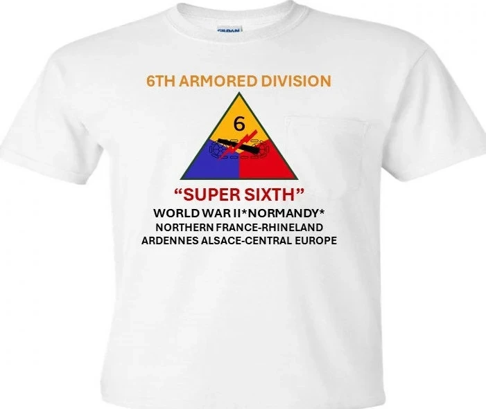 2026 Round-neck short-sleeved military history pattern patch printed casual retro T-shirt for both men and women