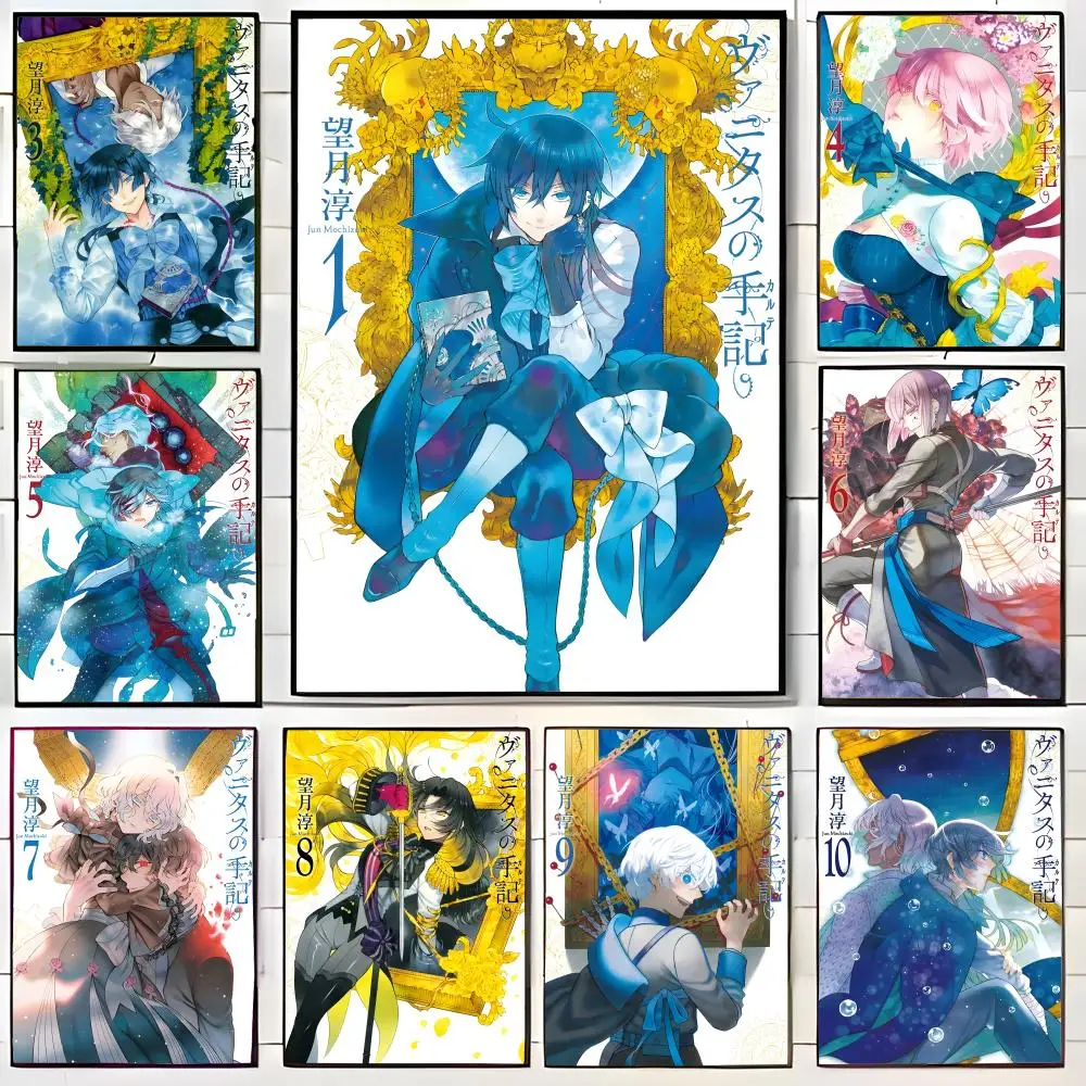 anime fantasy T-The Case Study of Vanitas Poster Wall Art Print Decorative Mural Home Decor Gift Unframed