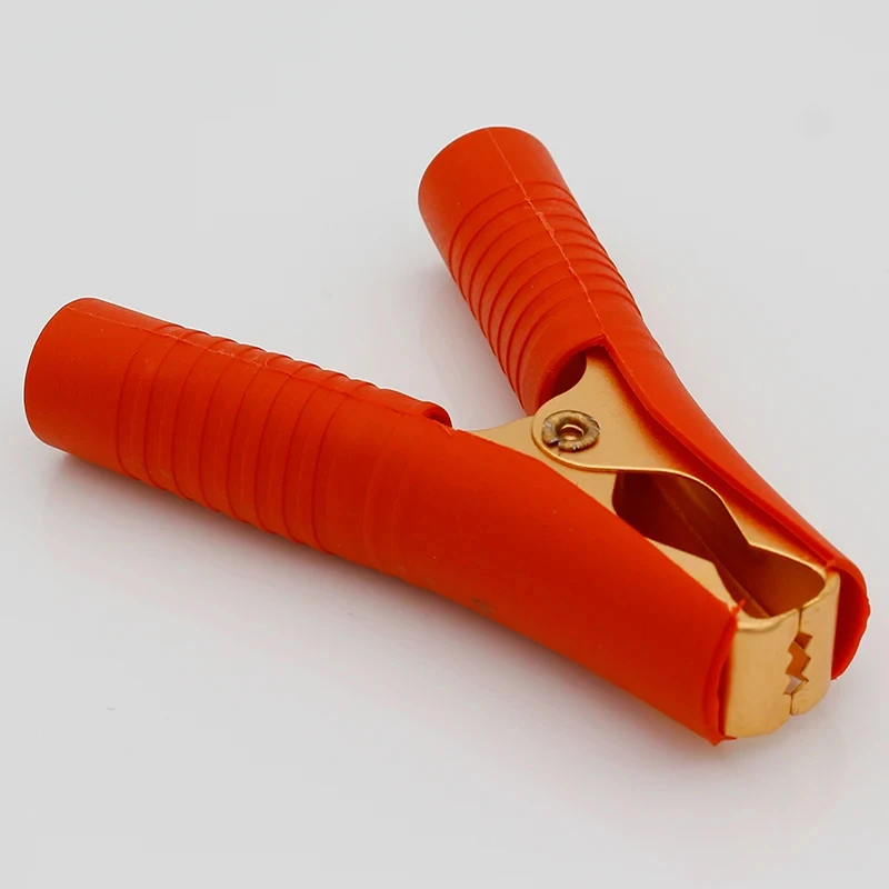 1 زوج أحمر + أسود 100A سيارة التمساح كليب بطارية المشابك التمساح كليب عدد وأدوات #4