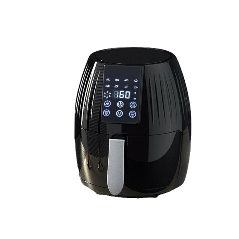 5.5L Air Fryer Non Stick Pot Power Outage Protection Home Intelligence Kitchen Utensils Multifunctional 110-220V Electric Fryer