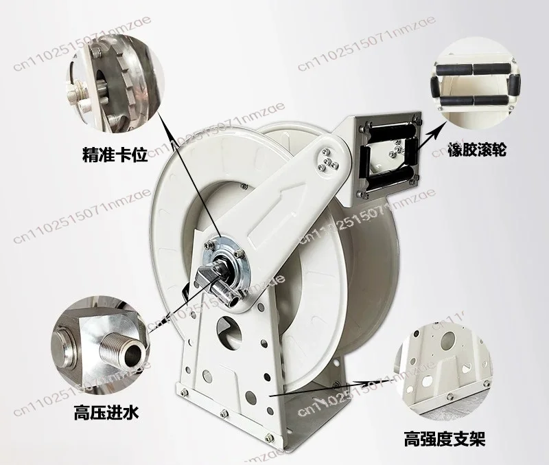 Fully Auto Rewinding High-Pressure Automatic Hose Reel, for Fire Hose