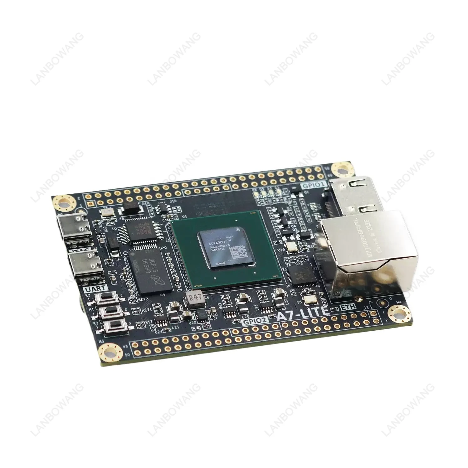 Microphase A7-Lite XC7A35T FPGA Development Board, Artix-7 Core Board with 4Gb DDR3 and 1G Ethernet for Prototyping