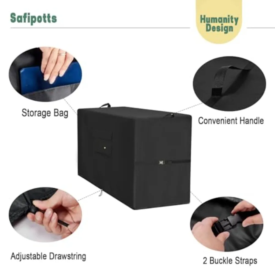 Heavy Duty Engine Driven Welder Cover Designed for Industrial Use with 600D Waterproof Fabric Includes Storage Bag Reinforced H