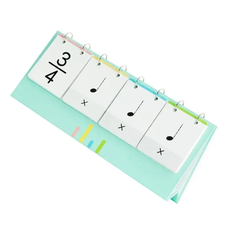 652F Piano Rhythm Training Cards Music Teaching Props for Music Learners