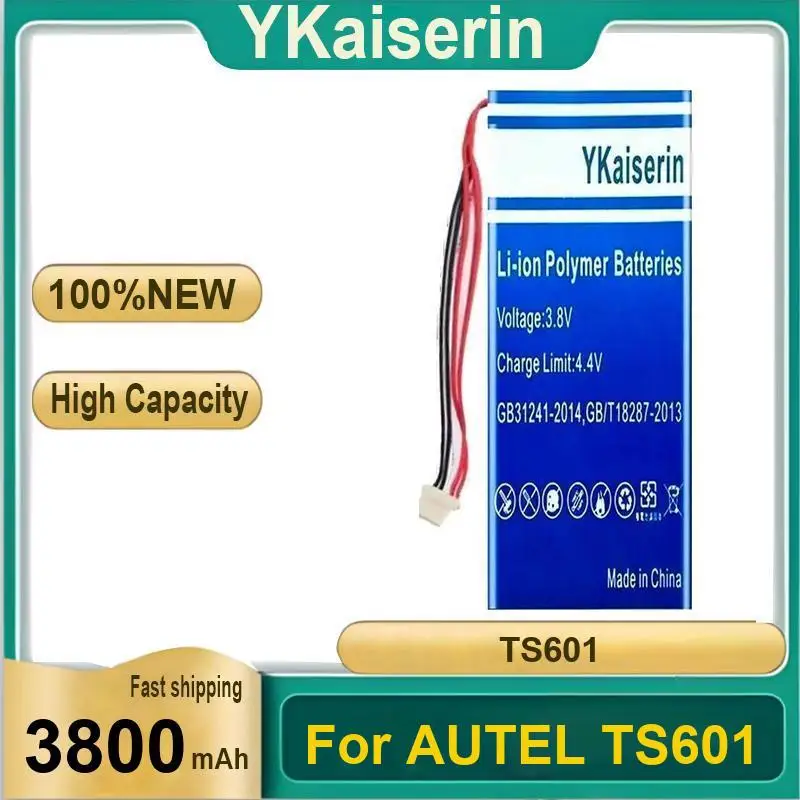 Automotive Diagnostic Equipment Battery Prolonged Performance For Autel TS601 3800Mah