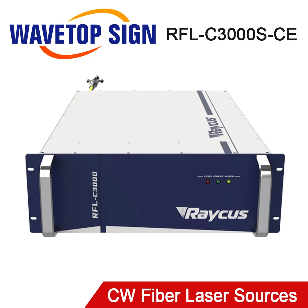 WaveTopSign Original Raycus Single Module CW Fiber Laser Source 3000W per macchina da taglio Laser a fibra 1064nm
