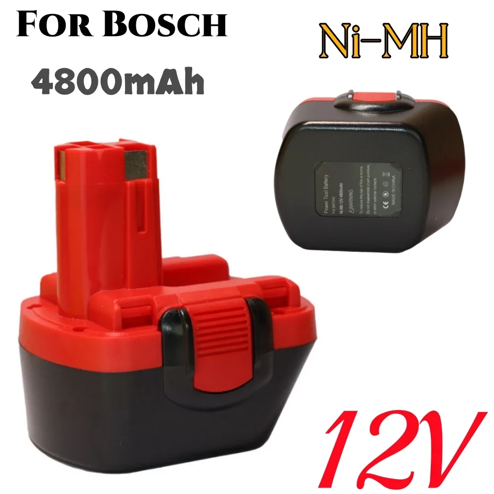 

Ni-MH аккумуляторная батарея 12 В, 4800 мАч для дрелей Bosch 12 В BTA120 22612 23612 3360 3455 PSR 12VE аккумуляторные электроинструменты