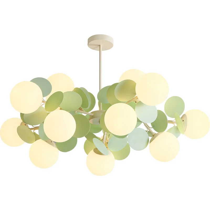 

Living room chandelier cream style Internet celebrity modern simple bedroom light hall