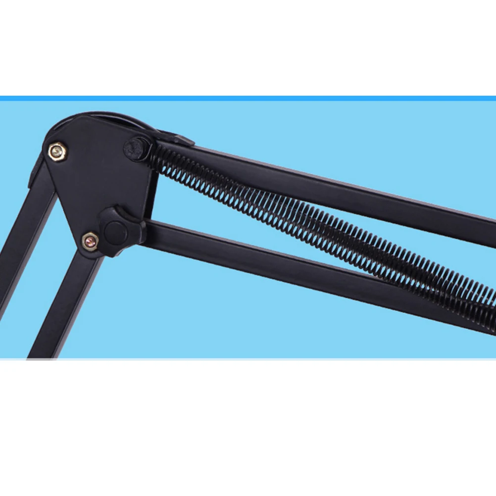 

Flexible Swing Arm Clamp Mount Lamp Matte Black Finish Easy Install On Tables Shelves Vertical Surfaces