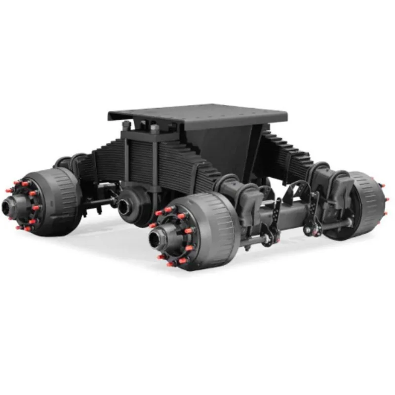 Bogie suspension Single point suspension German semi-trailer parts New type of welded steel material