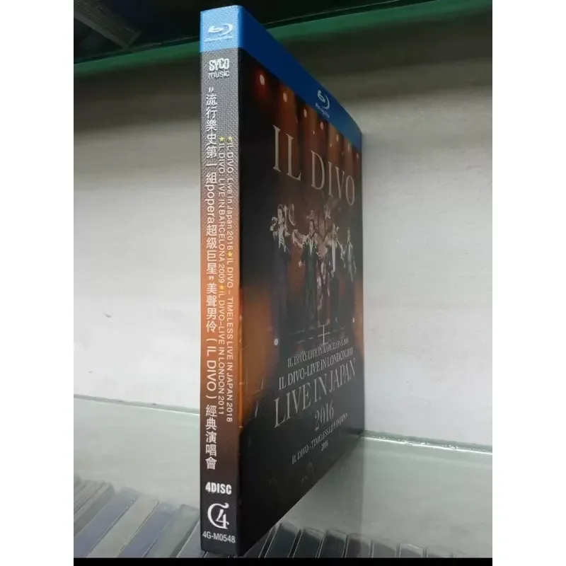 Blu-ray Disc Set Blu-ray Disc Bel Canto Male Concert Collection