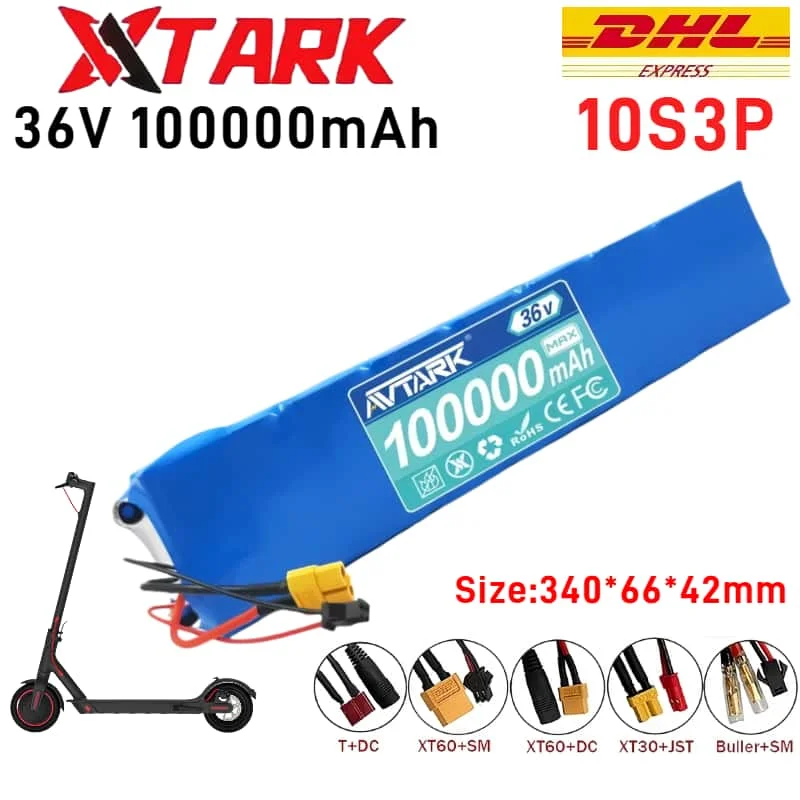 

New High capacity 21700 battery for xiaomi m365 36V batterie trottinette électrique,monopattino elettrico,100000mAh 36v battery