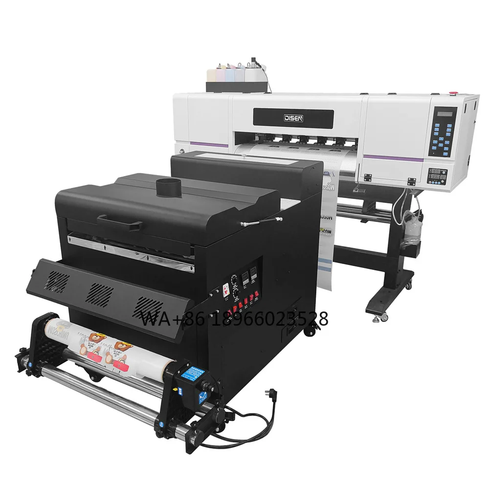 Clothes t shirt printing machine A1 A2 60cm dtf printer with 2 heads i3200 xp600 cabezales double printhead piece head60cm