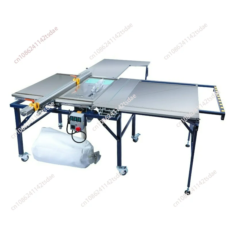 JT11 Multifunctional Precision Sliding Table Saw With Fence Positioning For Wood Panel Cutting