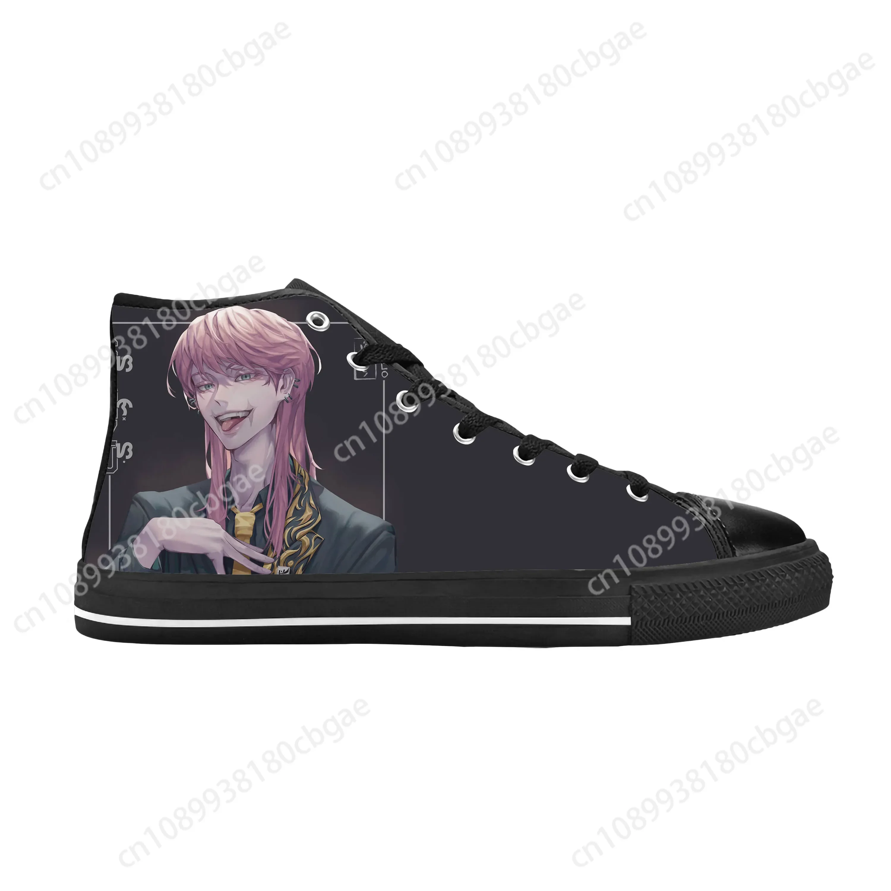 

Anime Manga Comic Tokyo Revengers Sanzu Haruchiyo Casual Cloth Shoes High Top Comfortable Breathable 3D Print Men Women Sneakers