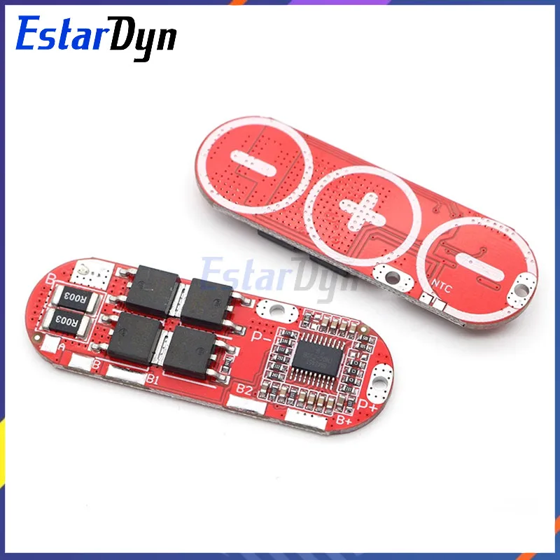 3pcs 18650 Li-ion Lithium Battery Protection Board 3S 25A 12.6V/4S 16.8V/5S 21V BMS Charging Module PCM Polymer Lipo Cell PCB