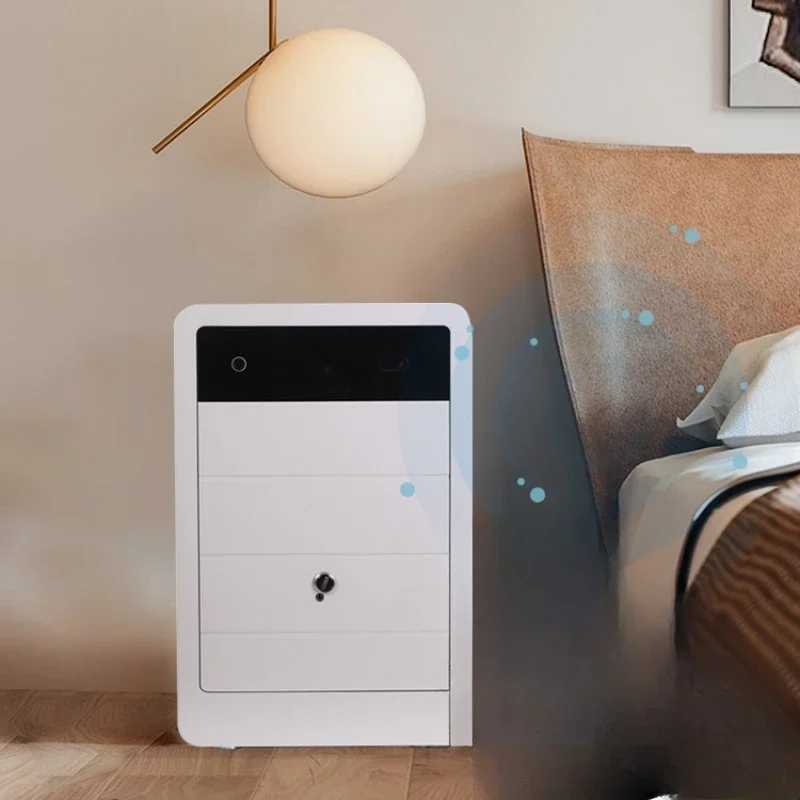 Safe household small fingerprint password safe bedside invisible wardrobe into the wall all-steel intelligent office