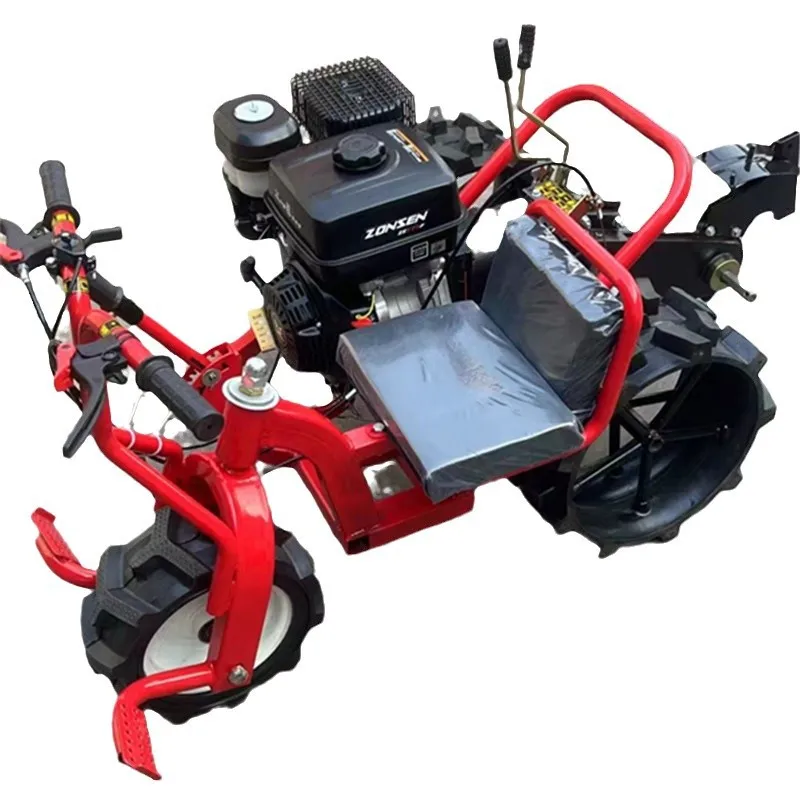 

Ride-on three-wheel micro-tiller Multifunctional micro-tiller Greenhouse Orchard Mountain