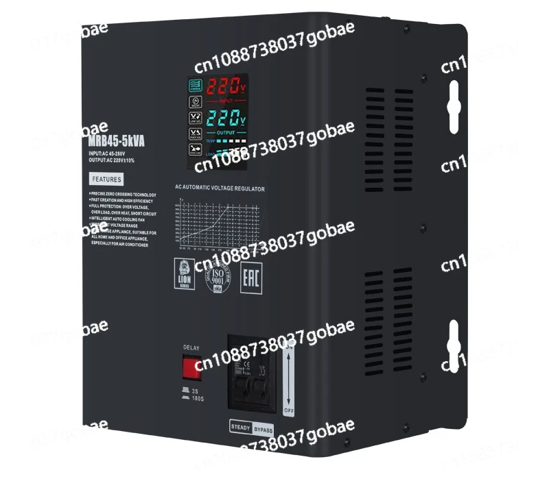 Ultra-low voltage wall-mounted electronic voltage regulator 45V-280V household single-phase 220V AC voltage regulator