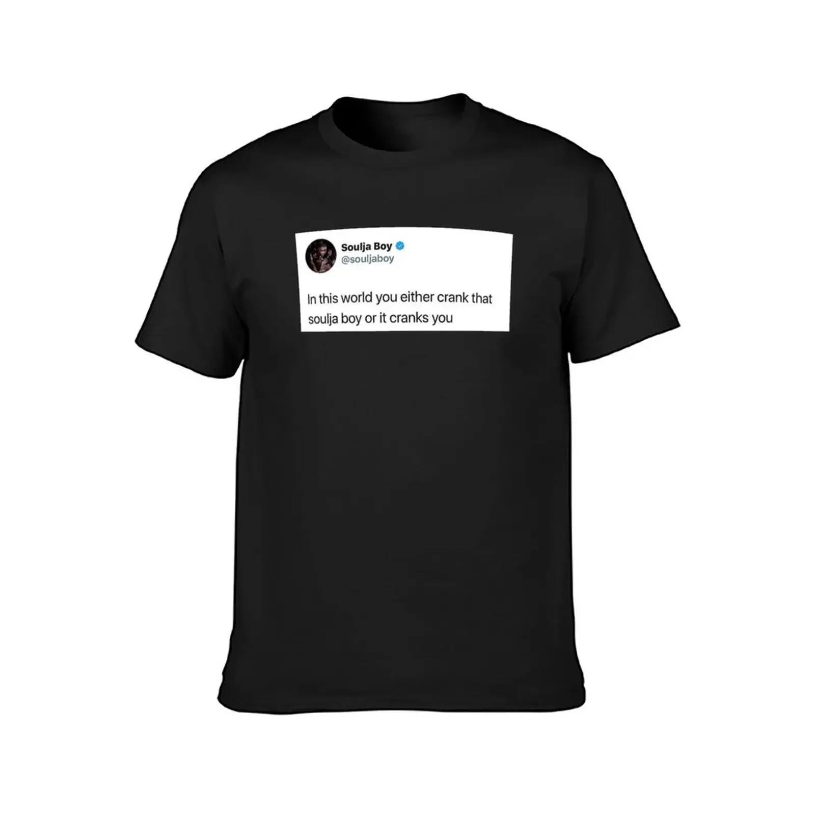 soulja boy tweet T-Shirt customs animal prinfor boys mens t shirt