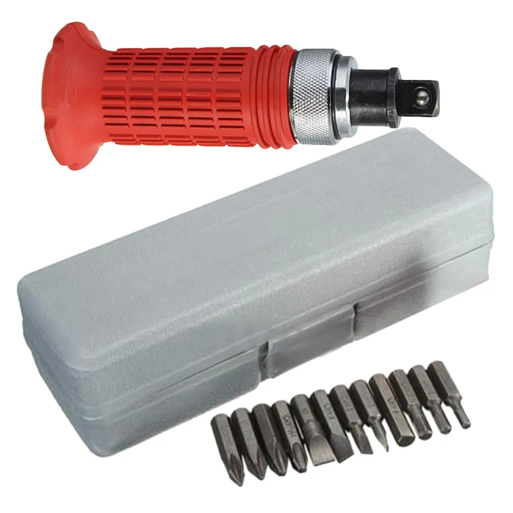 

1Set Screwdriver Set Stainless Steel Bits Manual Repair Tool Kit for Household Maintenance