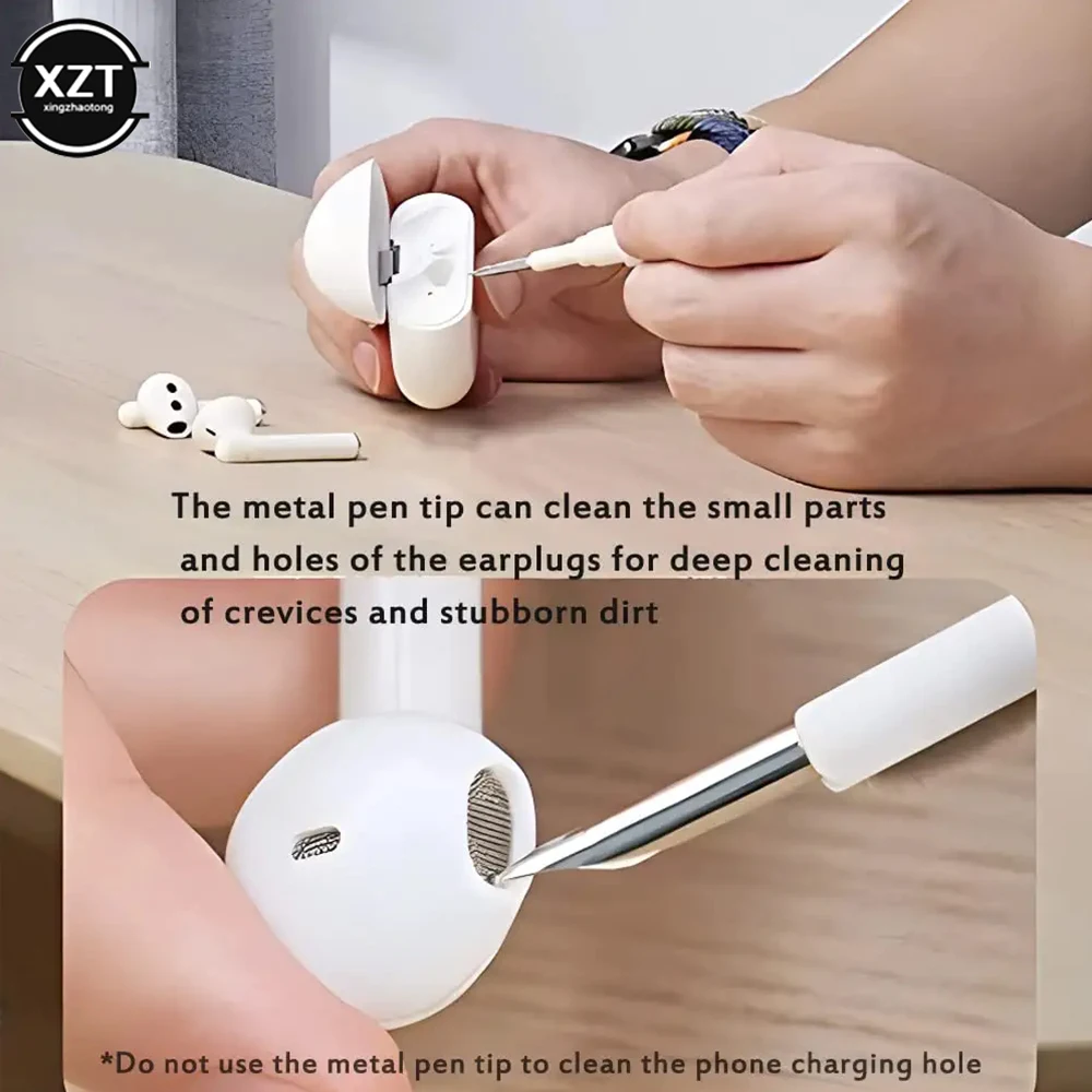 Cleaner Kit for Airpods Pro 3 2 1 Bluetooth Earphones Cleaning Tool Durable Earbuds Case Clean Brush Pen for Xiaomi Airdots 3Pro