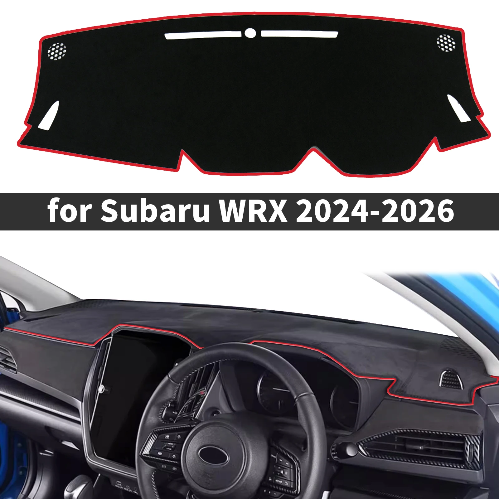 

fit for Subaru WRX 2024 2025 2026 DashMat Sunshade Dashmat Dashboard Cover Pad Protective Carpet Car Accessories
