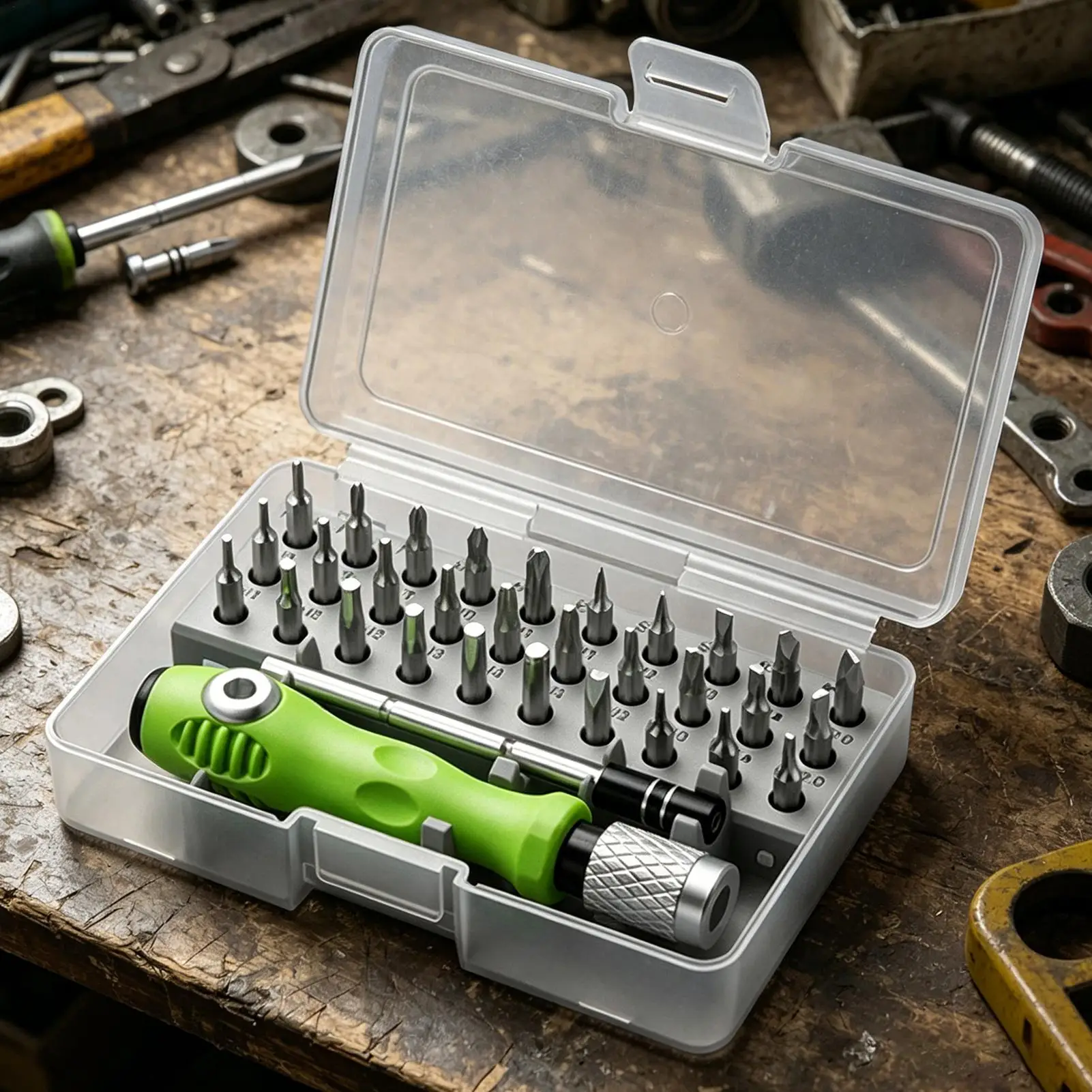 32-in-1 Manueller Präzisions-Schraubendreher-Werkzeugsatz Multifunktionales Reparaturset für Telefon-, Computer- und Elektronik-Reparaturen – Detail 1