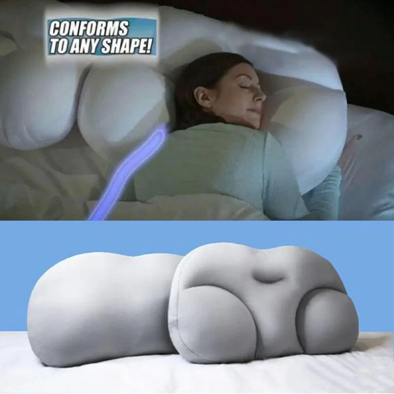 Contour Memory Foam Cervical Pillow Ergonomic Orthopedic Neck Pain Pillow for Side Back Stomach Sleeper Remedial Pillows