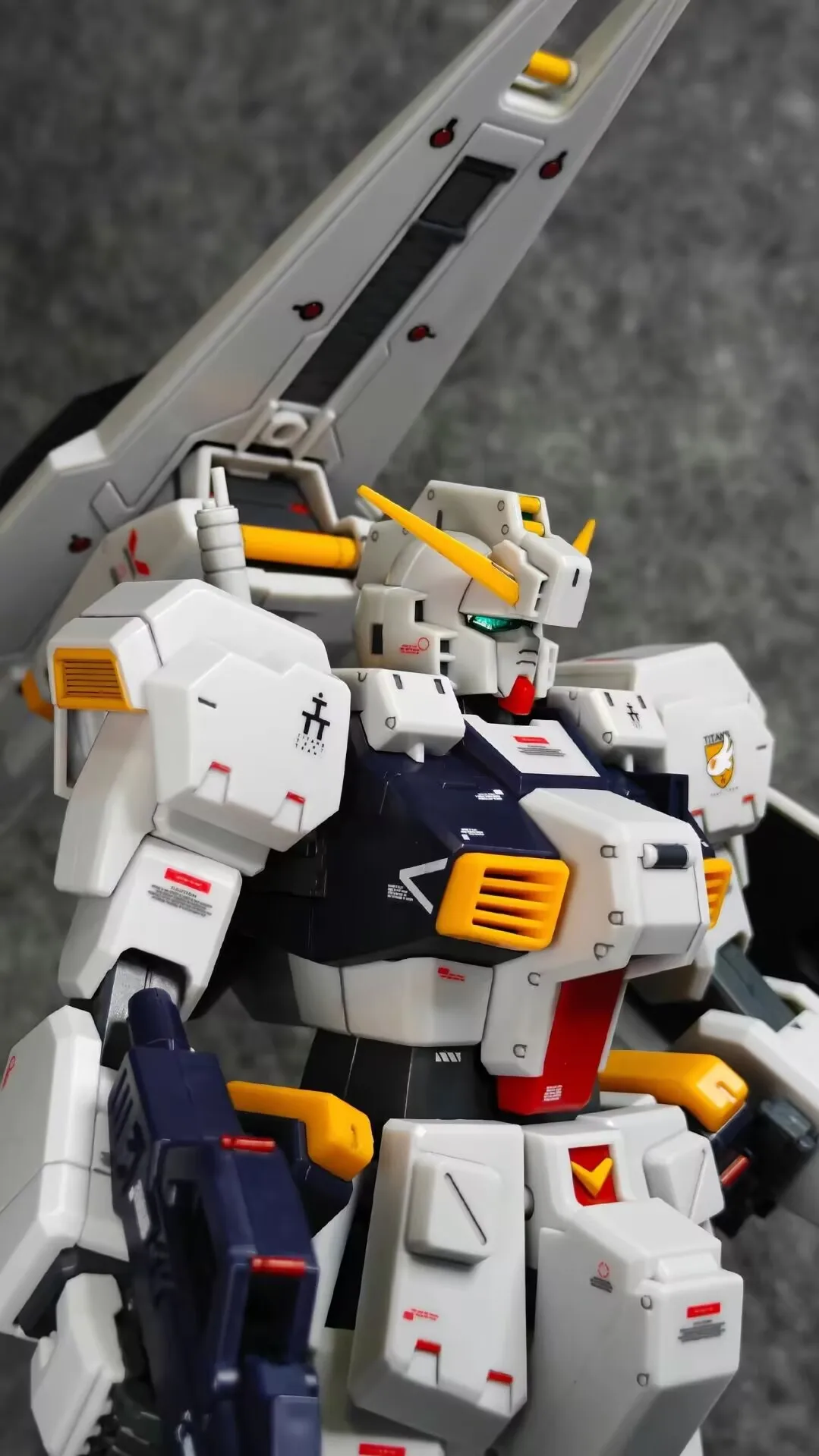 QianYe Model HGUC 1/144 Scale PB Limited TR-1 Hazel Custom Assembly Model Kit RX-121-2 UC Anime High Detail Exquisite Mecha Toy