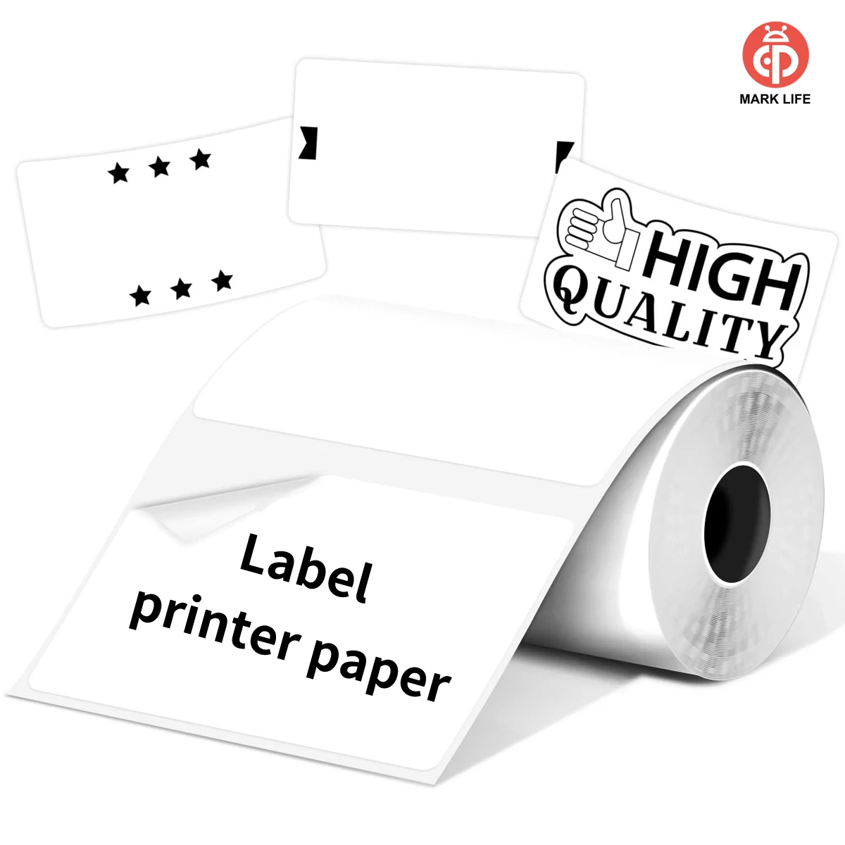 Marklife B21 B1 P50 طابعة ملصقات بلوتوث وردية طابعة حرارية لاسلكية عالية الدقة للمكتب والمطبخ والمدرسة للهدايا/إبداعية ذاتية الصنع