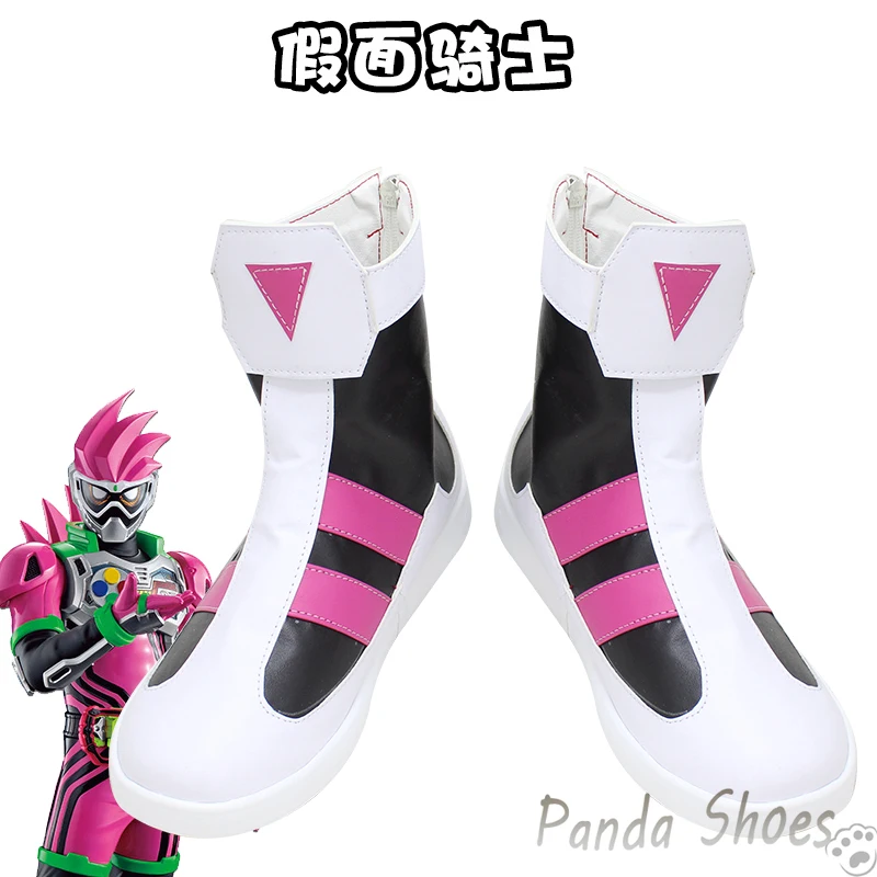 

Masked Rider Kamen Rider Ex-Aid Cosplay Shoes Anime Game Cos Comic Cosplay Costume Prop Shoes for Con Halloween Party