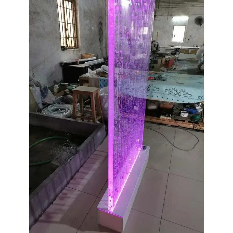 Custom. Factory Acrylic Bar Screen Wall Flow Wall Entrance Cabinet Column Can Be Customized