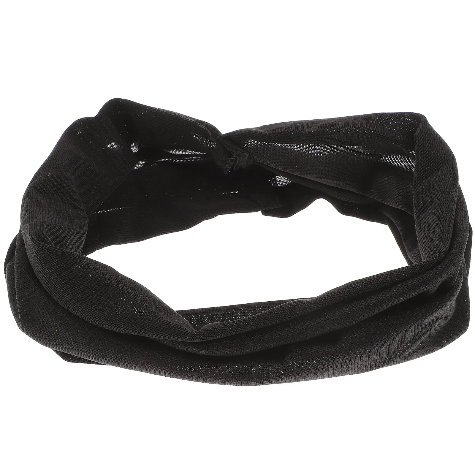 

Плиссированная эластичная повязка на голову для йоги, очень широкая, мягкая, для женщин, для занятий спортом, модная повязка для волос