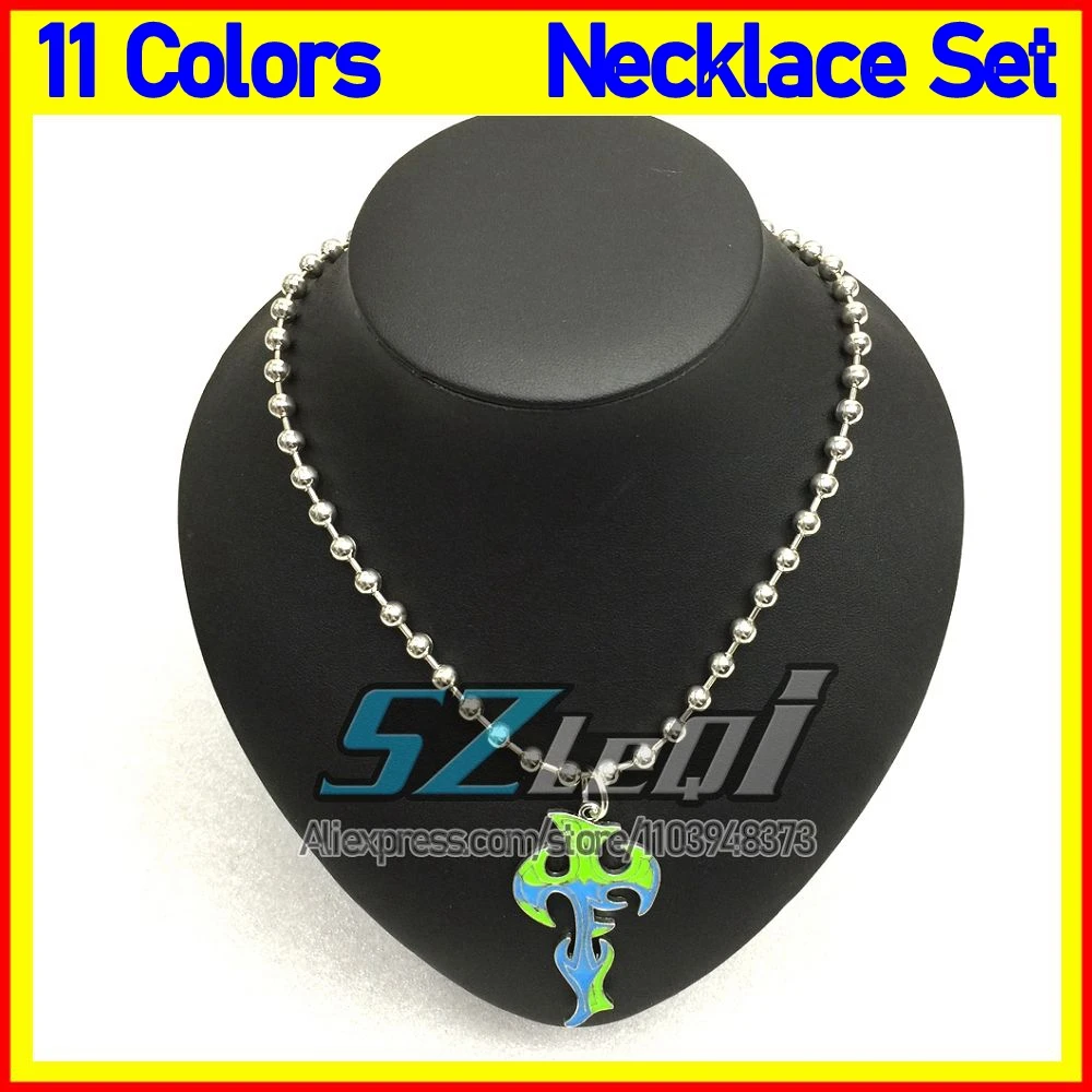 Fashion Necklace Set With Chain Adult Men Women Jewelry For Hardy Boyz Matt Jeff Pendant Wrestling Sport Retro Necklaces 11Color