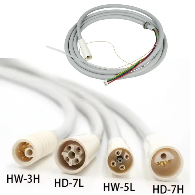 Dental Ultrasonic Scaler Cable Tube 3H/5L/7H/7L Detachable Pipe Hose Plug-in 4 Types ﻿