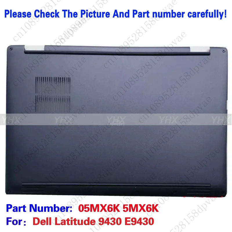 

GYX Новый для Dell Latitude 9430 E9430, нижняя крышка D, нижняя часть корпуса 05MX6K 5MX6K.