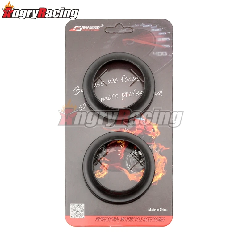 مزدوج الربيع الجبهة شوكة المثبط النفط ختم غطاء غبار لياماها YZ 125 250 490 TT-R TTR 250 WR 250 500 Z XT 660 R X سوبر موتو #3